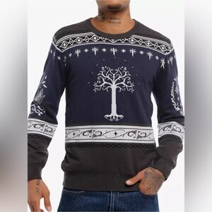 The Lord Of The Rings Tree Of Gondor Light-Up Holiday Sweater size XL